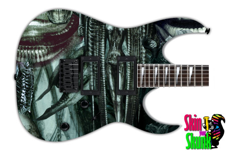  Guitar Skin Biomechanical Collage 