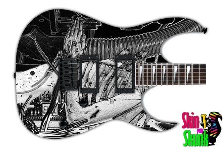  Guitar Skin Biomechanical Man 