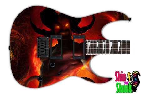  Guitar Skin Evil Dark Lord 