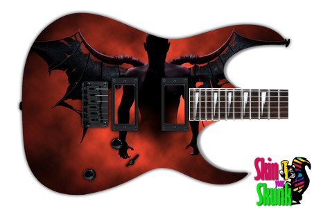  Guitar Skin Evil Darkness 
