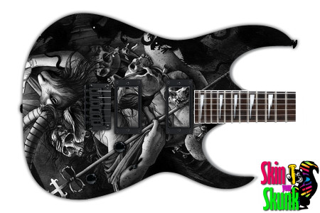  Guitar Skin Wicked Moon 