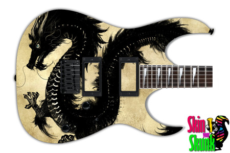  Guitar Skin Dragon Asian 
