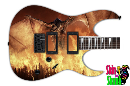  Guitar Skin Dragon Attack 
