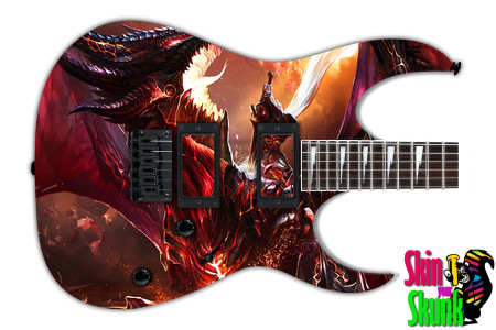  Guitar Skin Dragon Slayer 