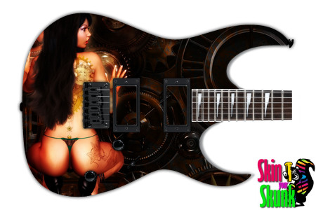  Guitar Skin Fantasexy Steampunk 