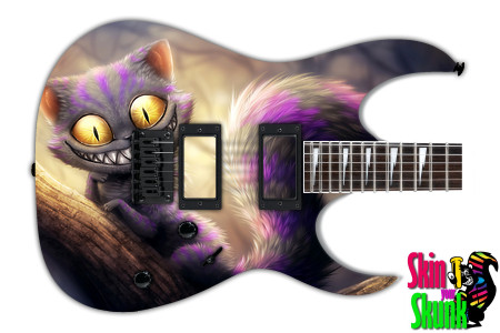  Guitar Skin Fantasy Alice Cat 