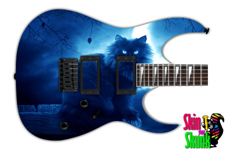  Guitar Skin Fantasy Moon Cat 