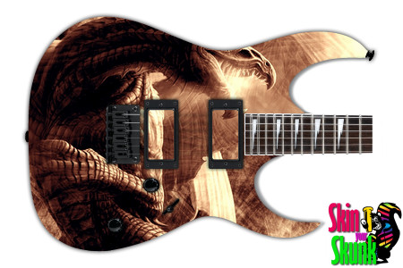  Guitar Skin Mythology Dragon 