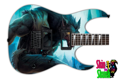  Guitar Skin Wow Werewolf 