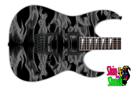 Guitar Skin Fireline Black 