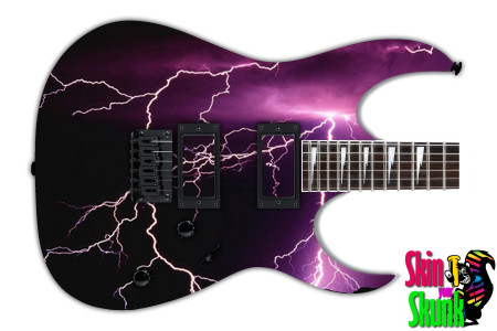  Guitar Skin Lightning Pink 