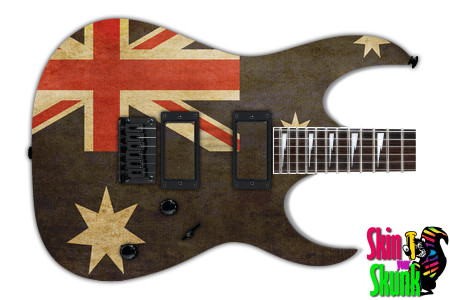  Guitar Skin Flag Australia 