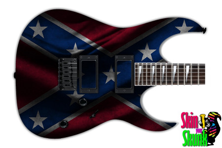  Guitar Skin Flag Dark 