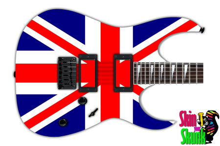  Guitar Skin Flag Uk 