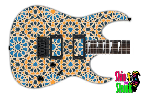  Guitar Skin Geometric Islam 