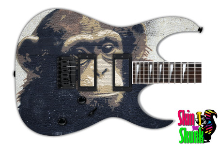  Guitar Skin Grungeart Ape 