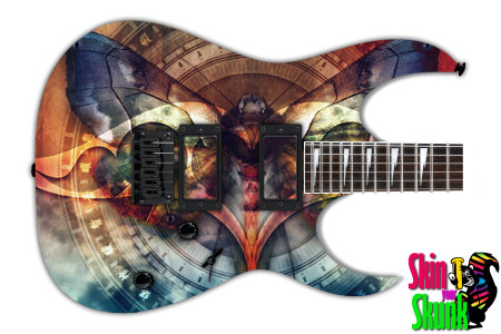  Guitar Skin Grungeart Butterfly 