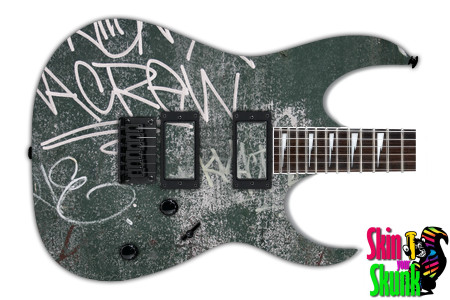  Guitar Skin Grungeart Chalk 