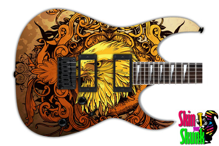  Guitar Skin Grungeart Eagle 