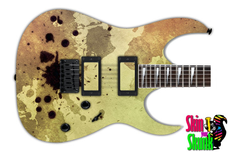  Guitar Skin Grungeart Surface 