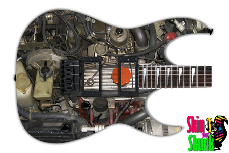  Guitar Skin Industrial Engine 