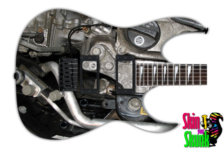  Guitar Skin Industrial Mounting 