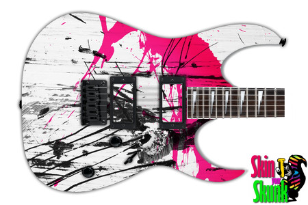  Guitar Skin Industrial Pink 