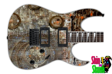  Guitar Skin Industrial Places 
