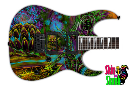  Guitar Skin Psychedelic Octopussy 