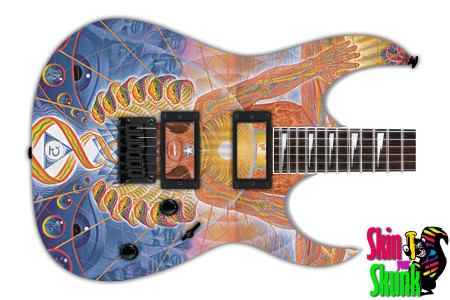  Guitar Skin Psychedelic Trance 