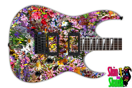  Guitar Skin Trippy Collage 