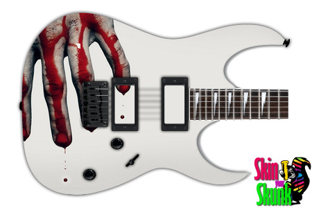  Guitar Skin Blood Hand 