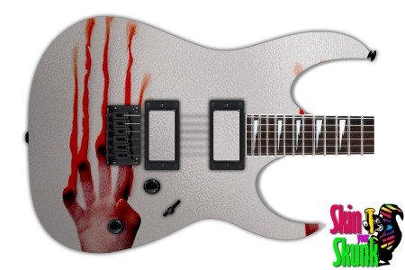  Guitar Skin Blood Hands 