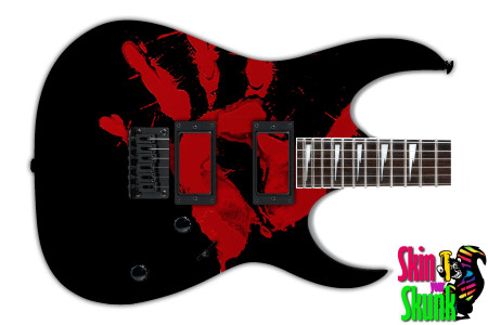  Guitar Skin Blood Palm 