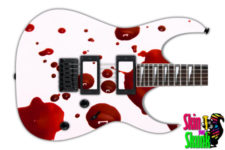  Guitar Skin Blood Puddle 