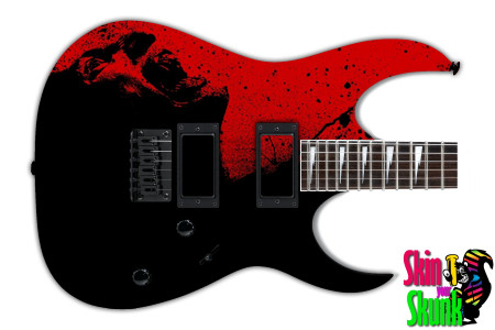  Guitar Skin Blood Scream 