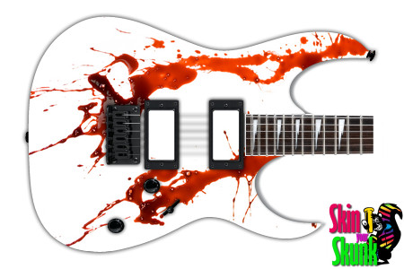  Guitar Skin Blood Streak 