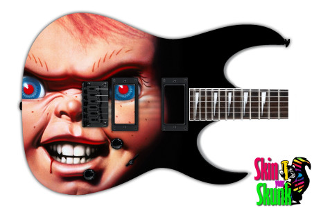  Guitar Skin Horror Chuck 