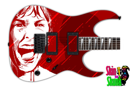  Guitar Skin Horror Psycho 