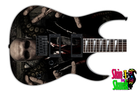  Guitar Skin Horror Slender 
