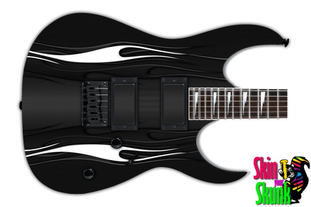  Guitar Skin Hotrod Black Left 