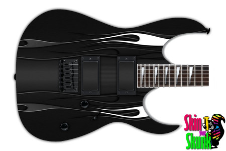  Guitar Skin Hotrod Black Right 