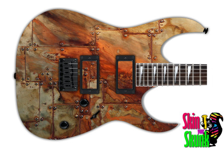  Guitar Skin Metalshop Classic Rusted 