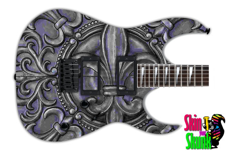  Guitar Skin Metalshop Ornate Seal 