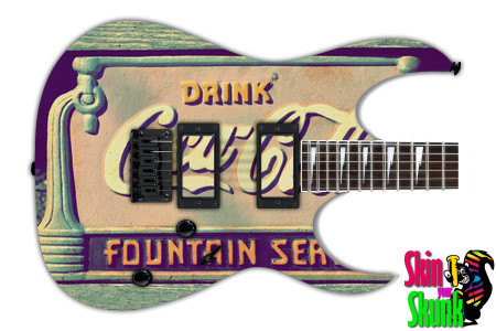  Guitar Skin Americana Fountain 