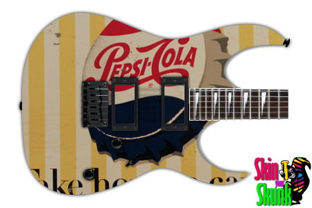  Guitar Skin Americana Pepsi 