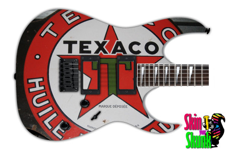  Guitar Skin Americana Texaco 