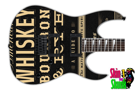  Guitar Skin Americana Whisky 