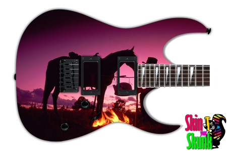  Guitar Skin Country Fire 
