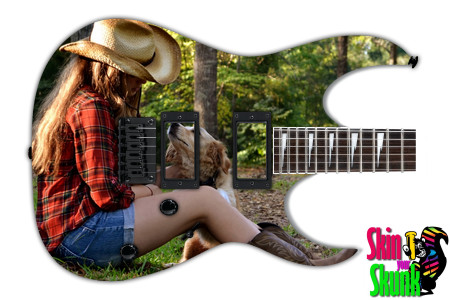  Guitar Skin Country Life 